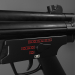 MP5 3D modelo Compro - render