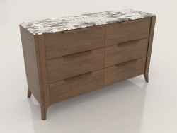 Chest of drawers (Brown)