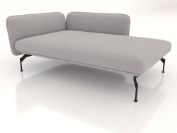 Chaise longue 125 with armrest 85 on the right (001)