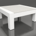 3d модель Боковой стол (White, DEKTON Sirocco) – превью