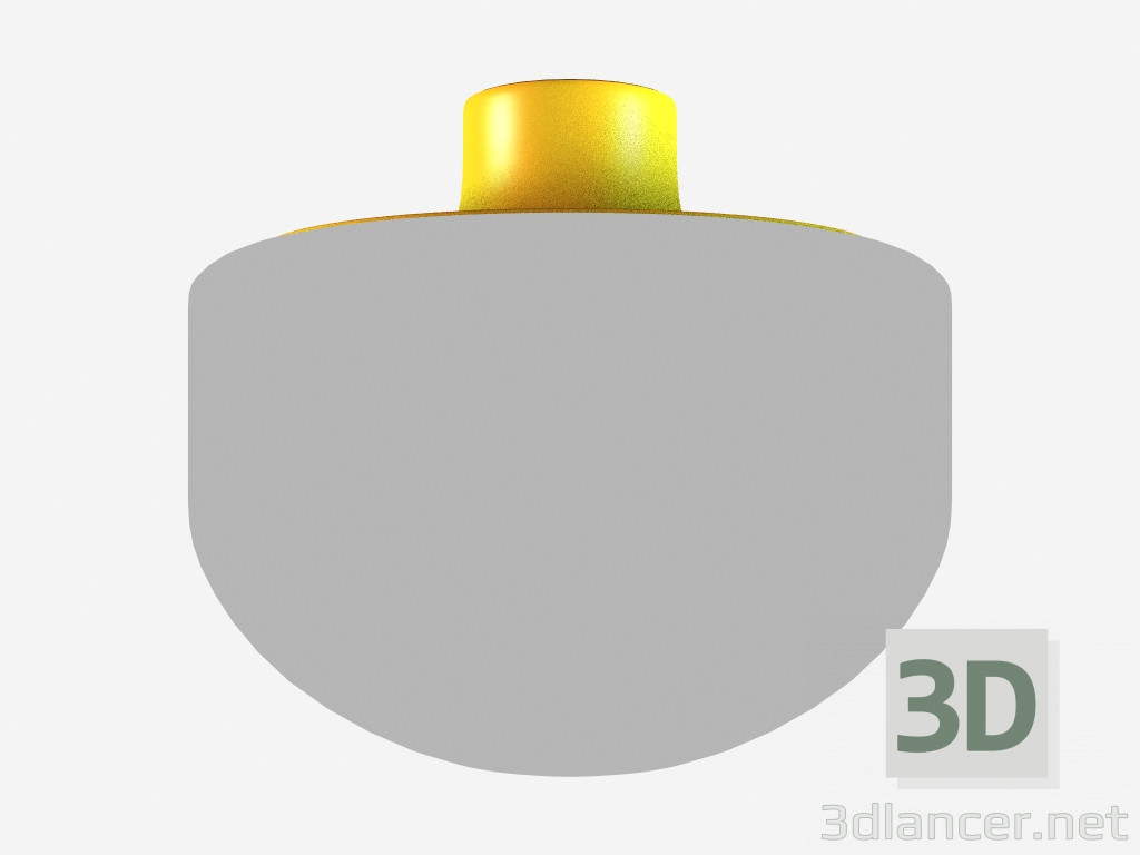 3D Modell Pistill-Tak Deckenleuchte - Vorschau