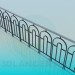 3d model Railing for the sidewalk - preview