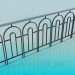 3d model Railing for the sidewalk - preview