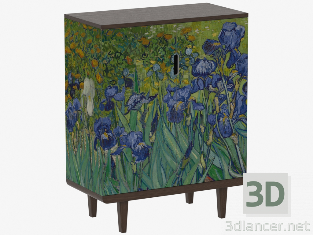 3d model Chest of drawers TRIPTIKH (IDC012005004) - preview