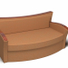 3d model "Bend" sofa - preview