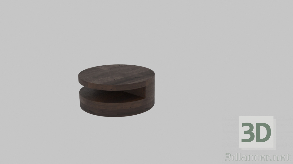 3 डी कॉफी टेबल मॉडल खरीद - रेंडर