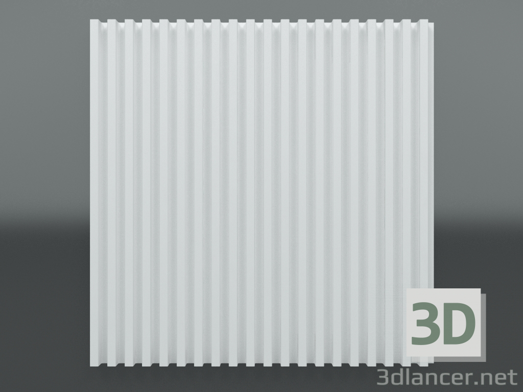 3D modeli Alçı 3d paneli L-517 - önizleme