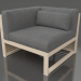 3d model Modular sofa, section 6 left (Sand) - preview