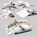 Conjunto de revistas 3D modelo Compro - render