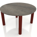3d model Coffee table D 60 (Wine red, DEKTON Radium) - preview