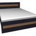 3d модель Ліжко 2-місне 140х200 – превью