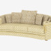 3d model Triple sofas - preview