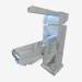 3D Modell Waschtischarmatur Cubic (BDD 021M) - Vorschau