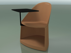Stuhl 2301 (mit Rädern und Tisch, PA00002, PC00004 Polypropylen)