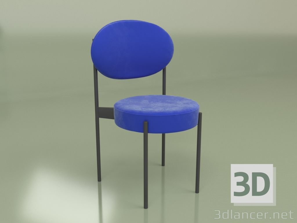modello 3D Sedia da pranzo 430 - anteprima