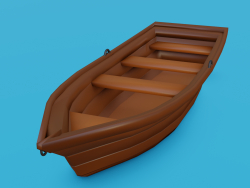 3D модель: Лодка