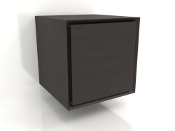 Mueble TM 011 (400x400x400, madera marrón oscuro)