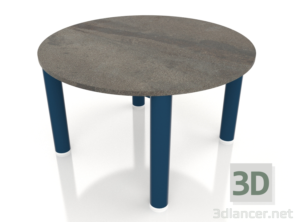 modello 3D Tavolino D 60 (Grigio blu, DEKTON Radium) - anteprima
