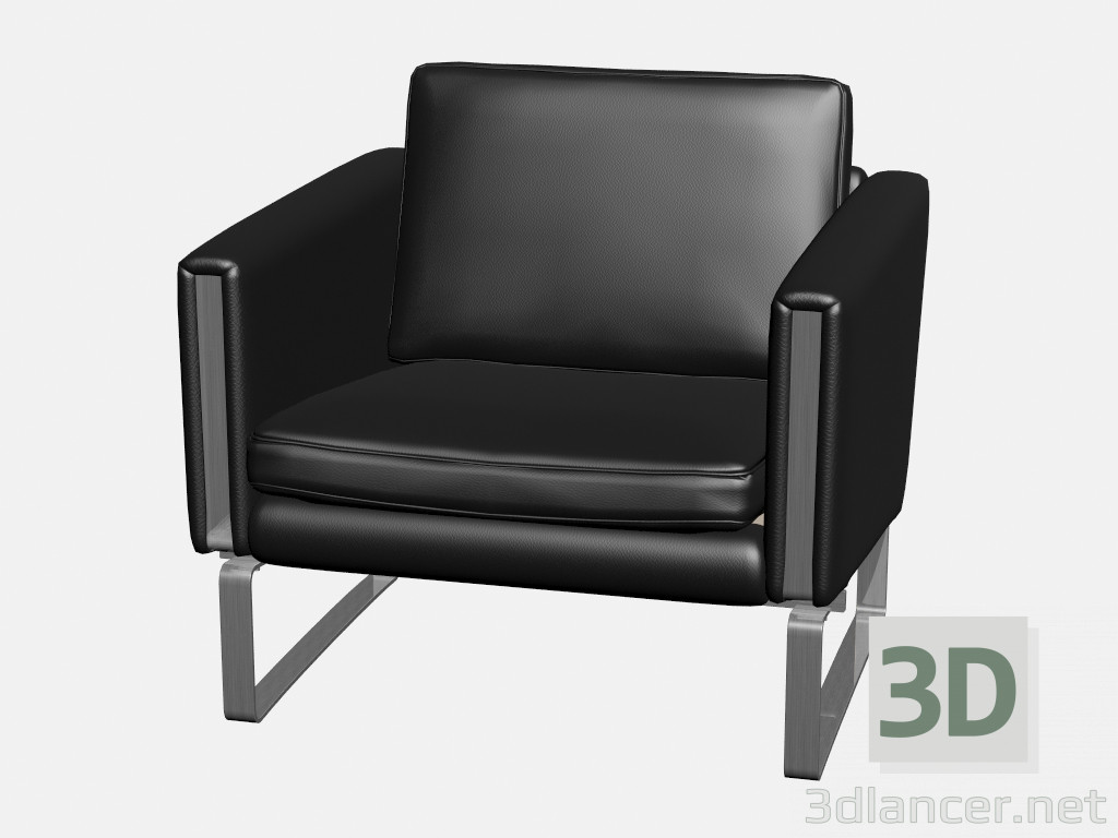 3 डी मॉडल लाउंज कुर्सी (ch101) - पूर्वावलोकन