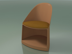 Stuhl 2302 (mit Rädern und Kissen, PC00004 Polypropylen)