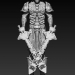 3D modeli Kara şövalye - önizleme