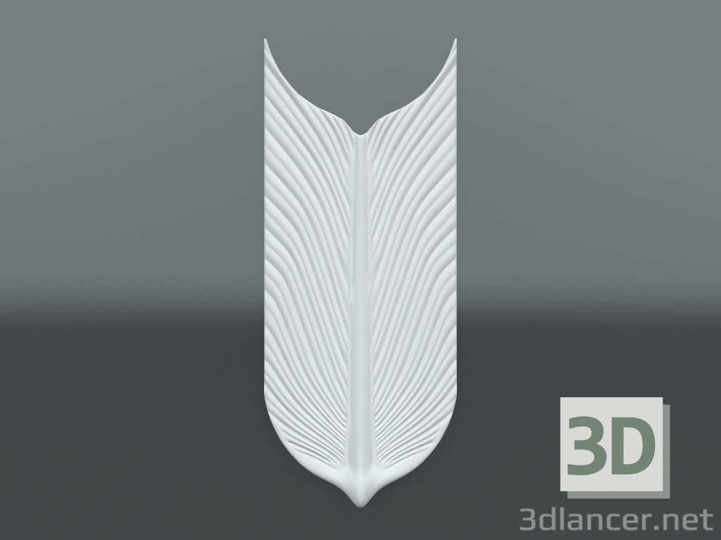 modèle 3D Panneau de plâtre 3d M-401 - preview