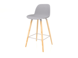 Bar stool Albert Kuip 75 cm (Light Gray)