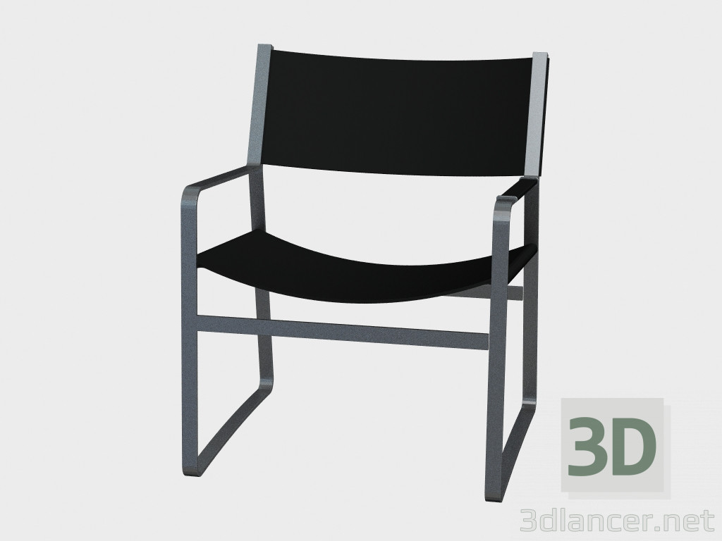 3 डी मॉडल लाउंज कुर्सी (ch112) - पूर्वावलोकन