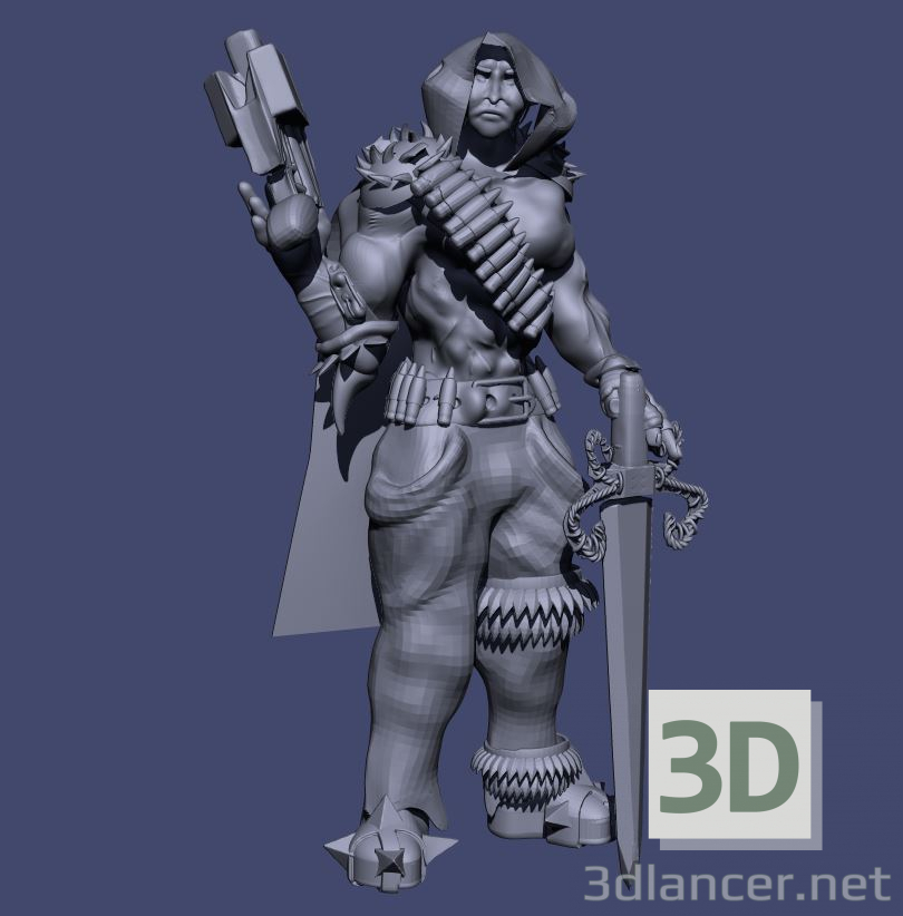 modello 3D L'imperatore - anteprima