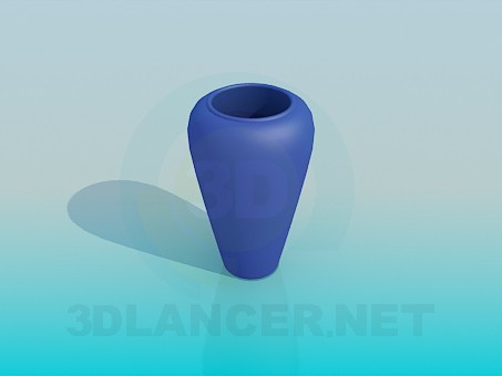 3d model Vase for a bunch of flowers - preview