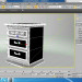 3d Nightstand model buy - render