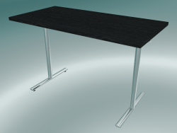 टी-लेग फ्लिप-टॉप टेबल आयताकार (1200x600 मिमी)