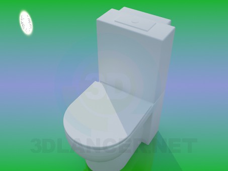 3 डी मॉडल WC - पूर्वावलोकन