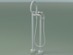 Two-hole bath mixer for free-standing installation (25 943 892-10)