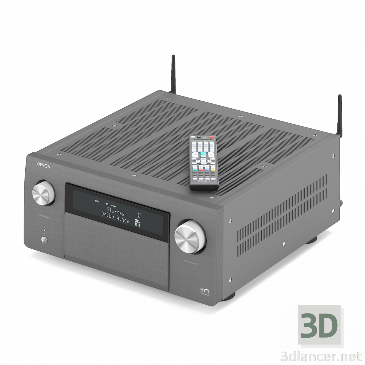 3d Denon AVR A110 model buy - render