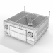 modello 3D di Denon AVR A110 comprare - rendering