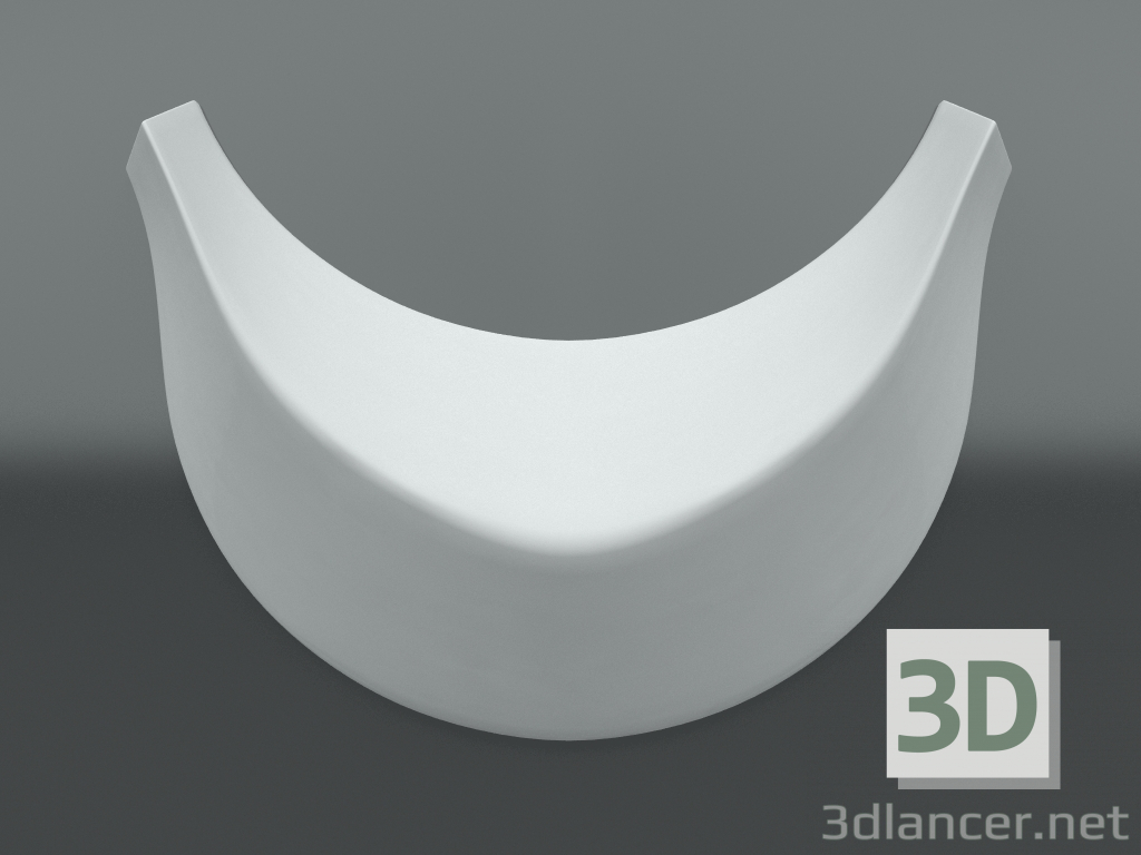 modèle 3D Panneau de plâtre 3d M-403 - preview
