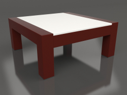 Side table (Wine red, DEKTON Zenith)