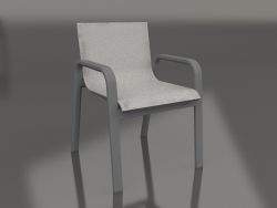 Обідне клубне крісло (Anthracite)