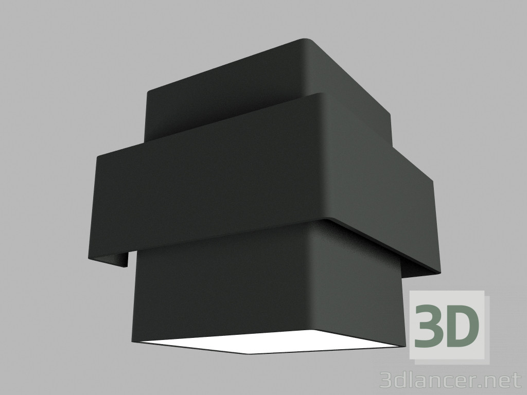 3d model Wall-mounted luminaire Port-vagg-ute - preview