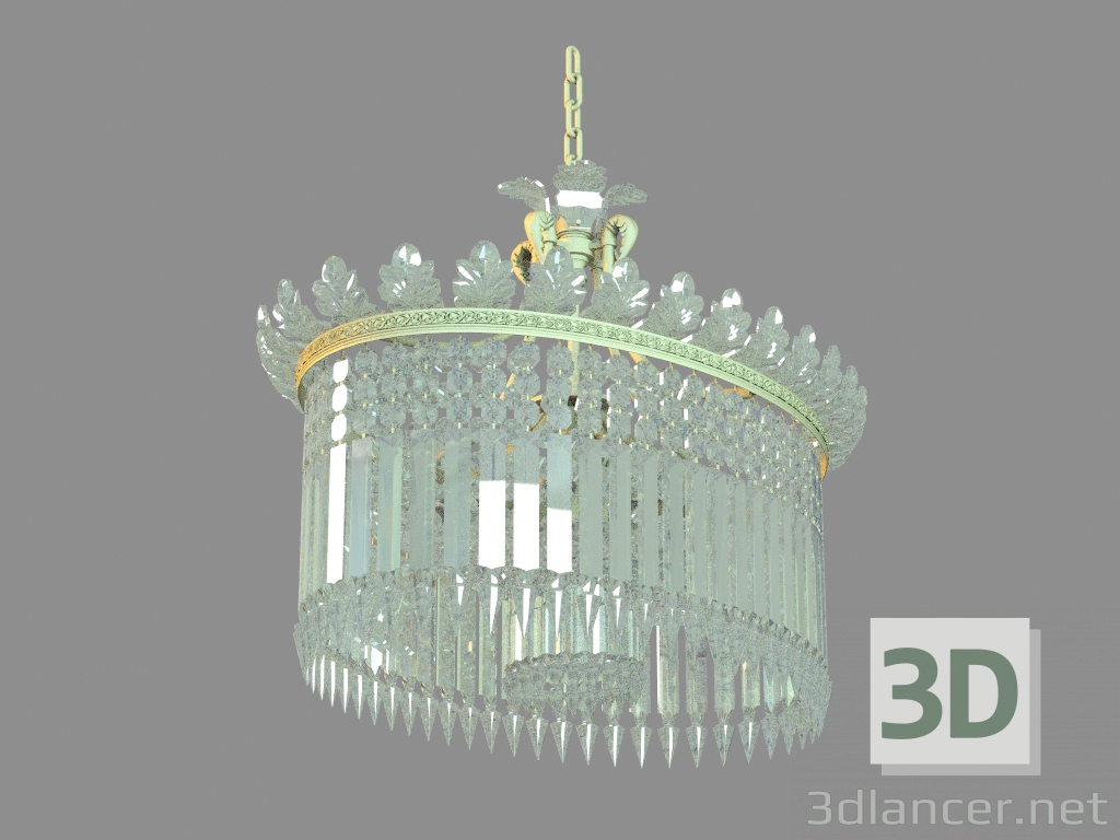 modello 3D Lampadario Crinoline 13L 1 931 300 - anteprima