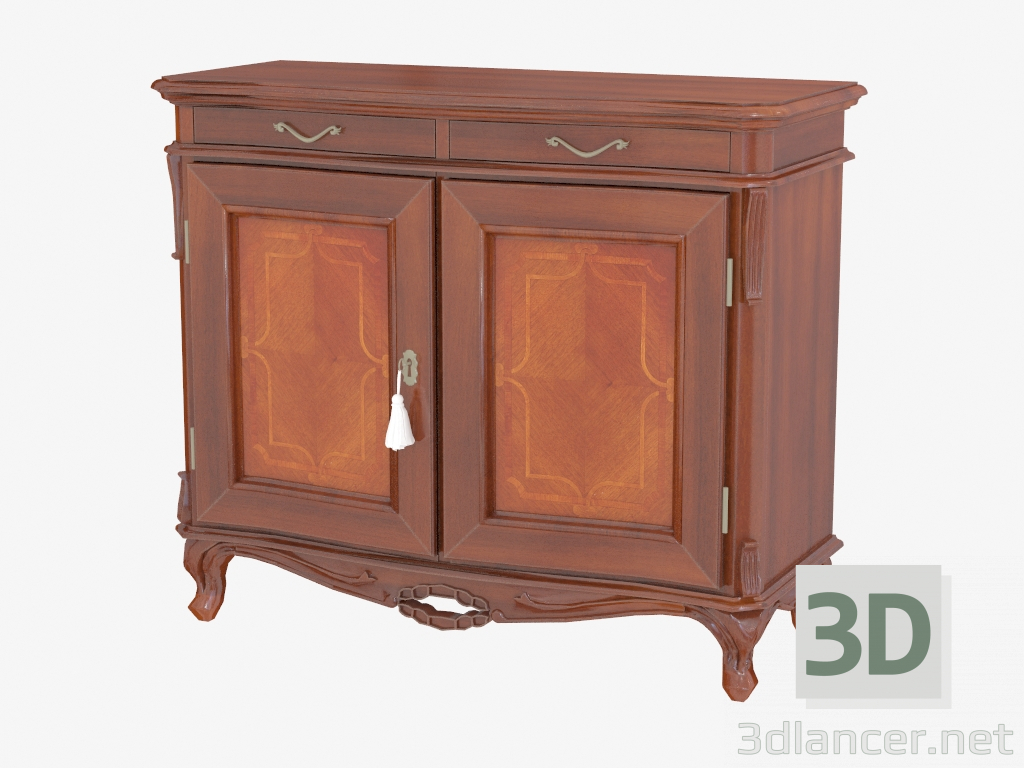 3d model Chest of drawers DG315 - preview