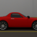 3d Mazda MX-5 Miata 2008 модель купить - ракурс