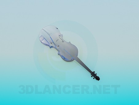 modello 3D Violino - anteprima