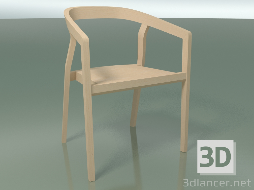 modèle 3D Chaise avec accoudoirs ONE (321-101) - preview