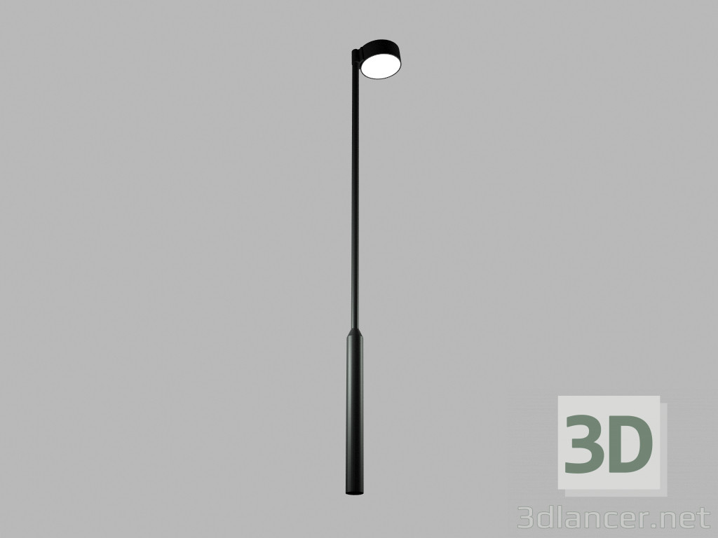 modello 3D Palo di lampione Puck - anteprima