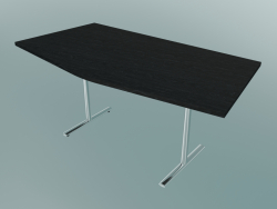 Mesa con patas en forma de V con tapa abatible (1500x750 mm)