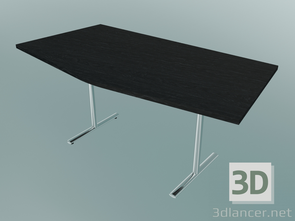 3 डी मॉडल टेबल टी-लेग फ्लिप-टॉप वी-आकार (1500x750 मिमी) - पूर्वावलोकन