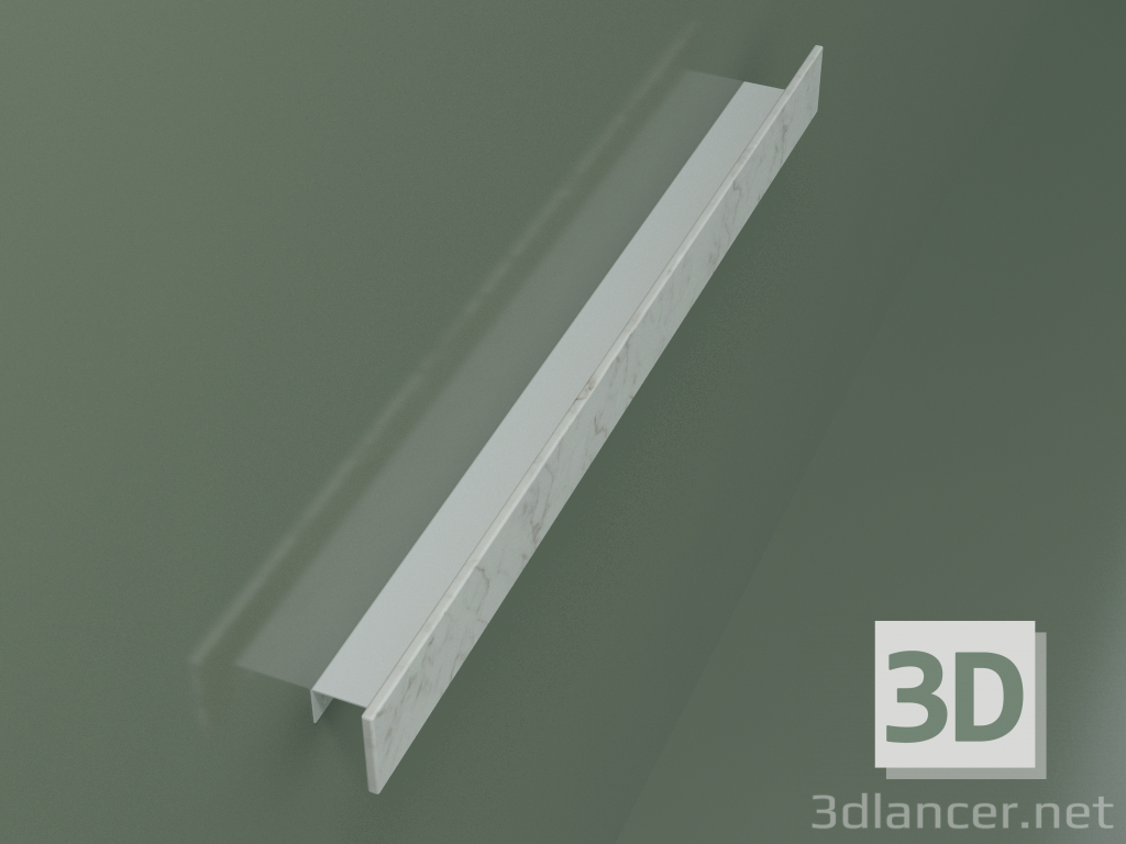 3d model Filolucido shelf (90S18001, Carrara M01) - preview
