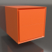 3d model Mueble TM 011 (400x400x400, naranja brillante luminoso) - vista previa